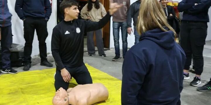 Intensa jornada de mucho aprendizaje en el cuartel.