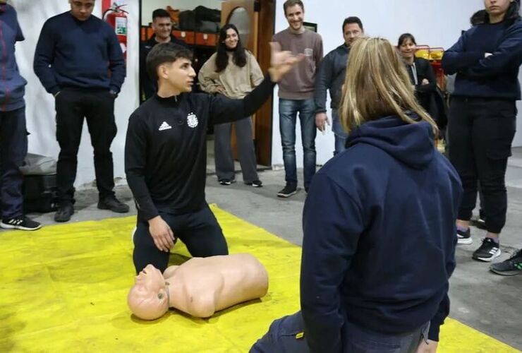 Intensa jornada de mucho aprendizaje en el cuartel.