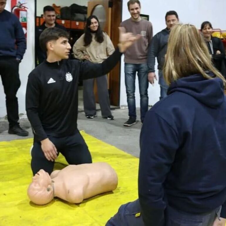 Intensa jornada de mucho aprendizaje en el cuartel.