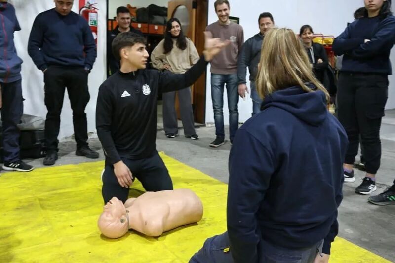Intensa jornada de mucho aprendizaje en el cuartel.