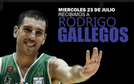 Imagen de El 23/07, Rodrigo Gallegos dará una charla para el Básquet de A.S.A.C. en el Salón Dorado