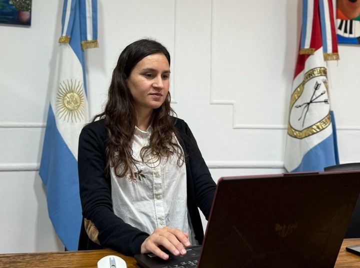 Imagen de La Visadora Técnica, Camila Di Giacinti del Colegio de Arquitectura Distrito 2, tiene visitas mensuales en el Anexo Municipal
