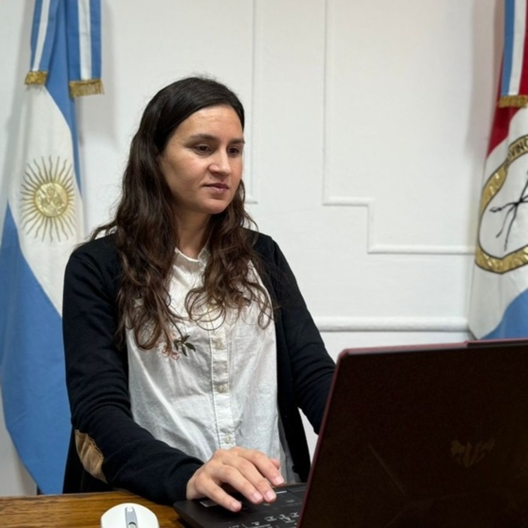 Imagen de La Visadora Técnica, Camila Di Giacinti del Colegio de Arquitectura Distrito 2, tiene visitas mensuales en el Anexo Municipal
