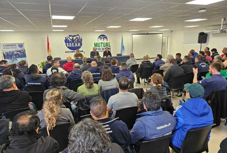 Imagen de II Congreso Obrero De Salud Y Trabajo: Aceiteros de todo el pa&iacute;s debatieron sobre Salud y Seguridad