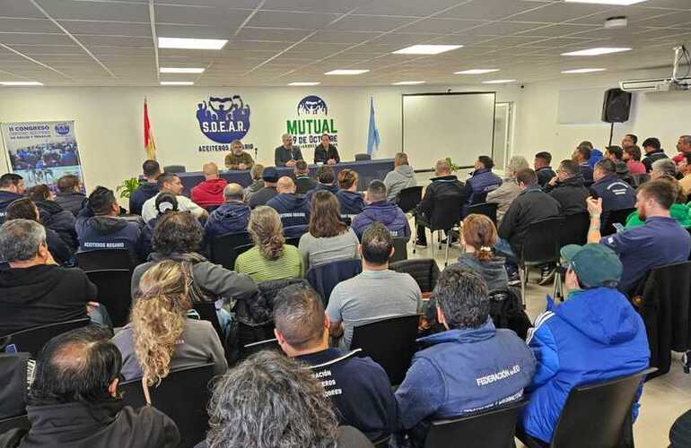 Imagen de II Congreso Obrero De Salud Y Trabajo: Aceiteros de todo el país debatieron sobre Salud y Seguridad