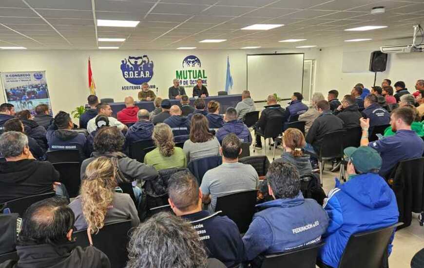 Imagen de II Congreso Obrero De Salud Y Trabajo: Aceiteros de todo el pa&iacute;s debatieron sobre Salud y Seguridad