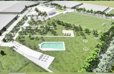 Imagen de Programa VIDA: Iniciaron las obras en el predio del Club Libertad