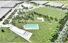 Imagen de Programa VIDA: Iniciaron las obras en el predio del Club Libertad