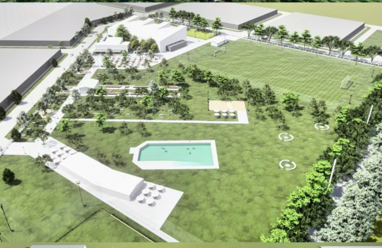 Imagen de Programa VIDA: Iniciaron las obras en el predio del Club Libertad