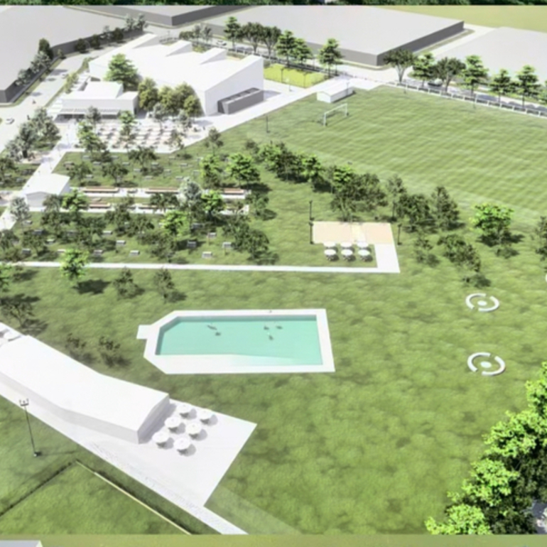 Imagen de Programa VIDA: Iniciaron las obras en el predio del Club Libertad