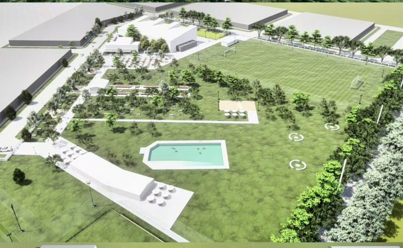 Imagen de Programa VIDA: Iniciaron las obras en el predio del Club Libertad