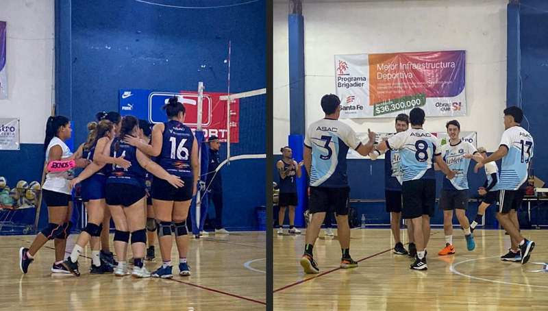 Imagen de Vóley: Athletic jugará el 27/07, partidos en femenino y masculino de local