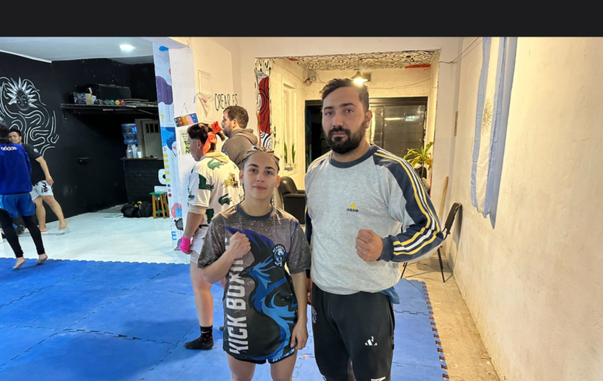 Imagen de Kick Boxing: Milagros Almarante, peleará en Córdoba por un título Nacional