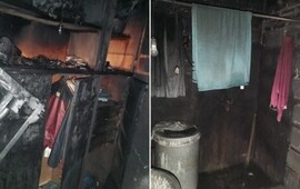 El incendio fatal en la habitaci&oacute;n de Bacle al 6400. (Bomberos Zapadores)