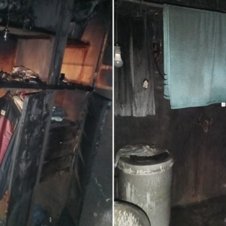 El incendio fatal en la habitación de Bacle al 6400. (Bomberos Zapadores)