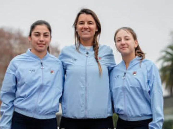 Imagen de Tenis: Luana Cáceres, inicia hoy su participación en el Sudamericano de Paraguay con la Selección Argentina