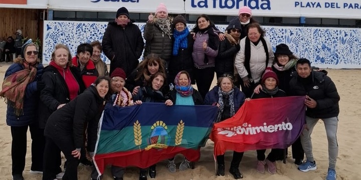 Imagen de Adultos mayores de Fighiera participaron en los Juegos Santa Fe en Movimiento
