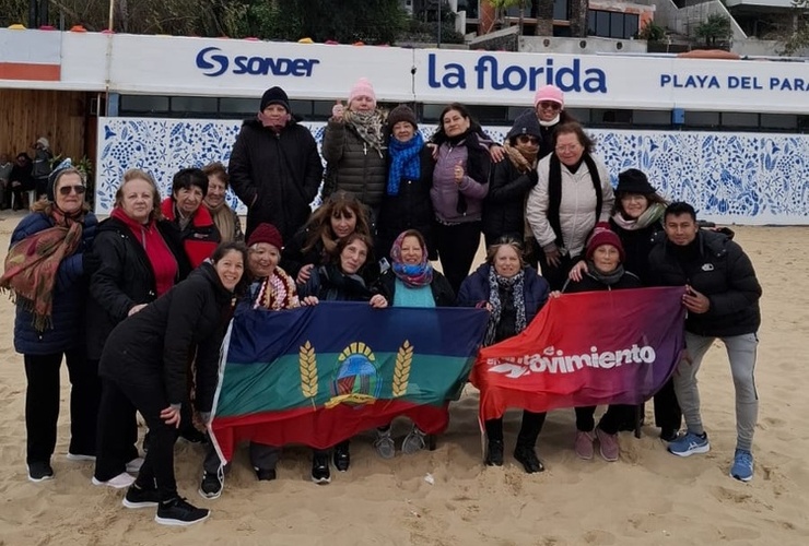 Imagen de Adultos mayores de Fighiera participaron en los Juegos Santa Fe en Movimiento