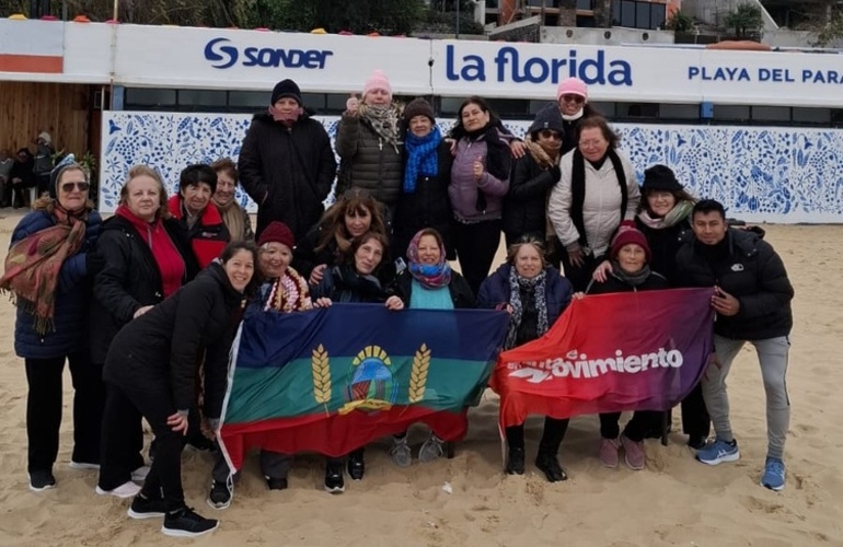 Imagen de Adultos mayores de Fighiera participaron en los Juegos Santa Fe en Movimiento