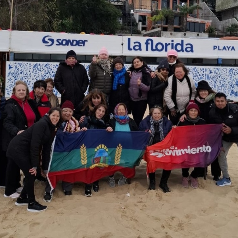 Imagen de Adultos mayores de Fighiera participaron en los Juegos Santa Fe en Movimiento