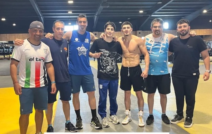Imagen de Boxeo: Mirco Cuello ya est&aacute; en Libia para su pelea del 8/08 ante Sergio R&iacute;os