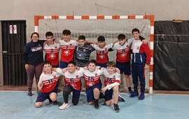 Imagen de Handball: La categor&iacute;a Menores Varones de Talleres, debutaron en la Liga Rosarina