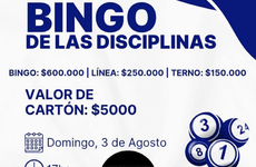 Imagen de El 3/08, Bingo de las Disciplinas en A.S.A.C.