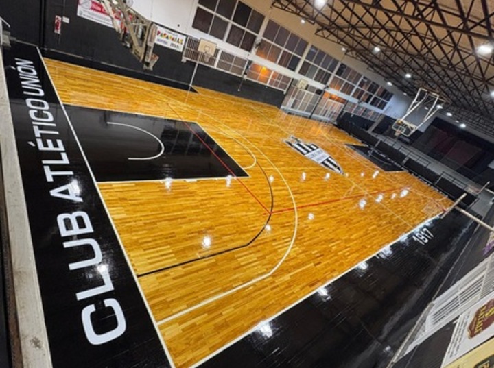 Imagen de Unión remodeló su Estadio de Básquet