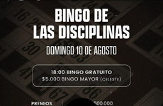 Imagen de El 10/08, Bingo de las Disciplinas en Unión