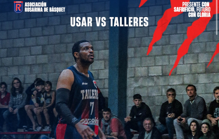Imagen de Básquet: Talleres juega el 1/08 de visitante contra Unión Sionista de Rosario