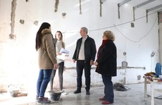 Autoridades locales y provinciales recorrieron las obras.