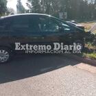 Imagen de Un automóvil chocó contra una columna de alumbrado en Ruta 21