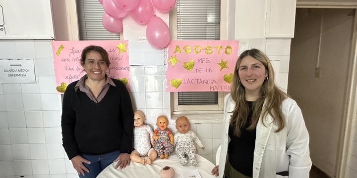 Imagen de Mes de la Lactancia Materna: Jornada en el Hospital nro.50