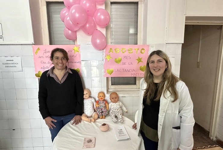 Imagen de Mes de la Lactancia Materna: Jornada en el Hospital nro.50
