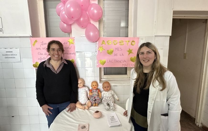 Imagen de Mes de la Lactancia Materna: Jornada en el Hospital nro.50