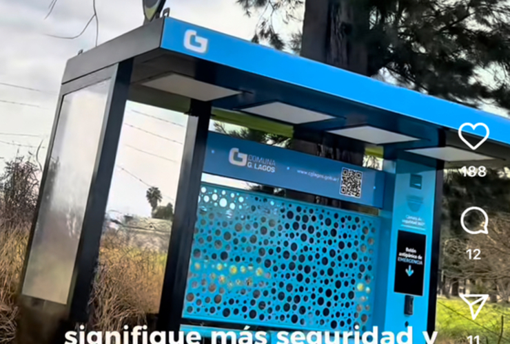 Imagen de Nuevas 'Paradas Seguras' en General Lagos