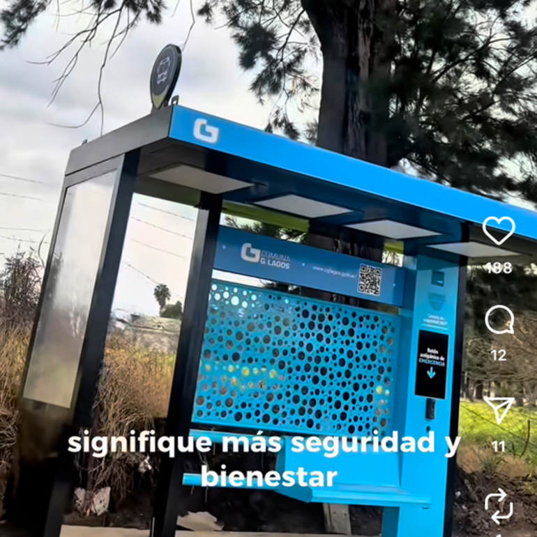 Imagen de Nuevas 'Paradas Seguras' en General Lagos