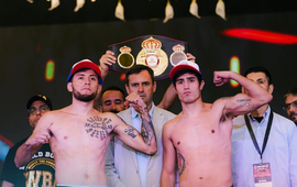 Imagen de Boxeo: Mirco Cuello super&oacute; el pesaje y ma&ntilde;ana pelear&aacute; en Libia ante el mexicano Sergio R&iacute;os