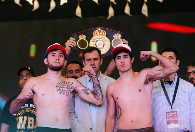 Imagen de Boxeo: Mirco Cuello superó el pesaje y mañana peleará en Libia ante el mexicano Sergio Ríos