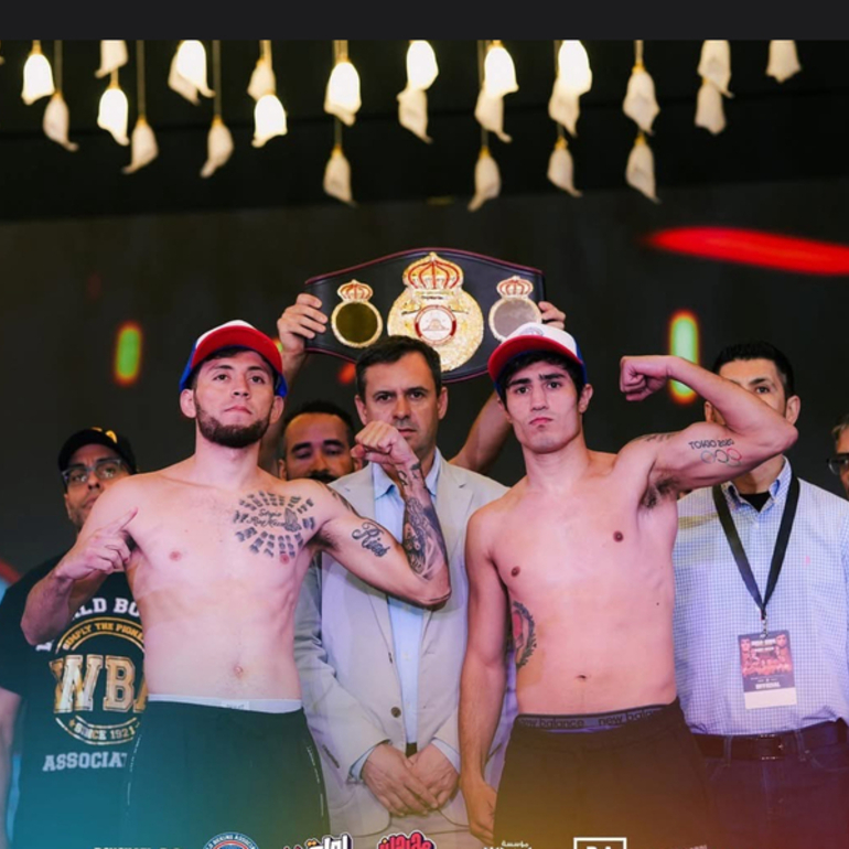 Imagen de Boxeo: Mirco Cuello superó el pesaje y mañana peleará en Libia ante el mexicano Sergio Ríos