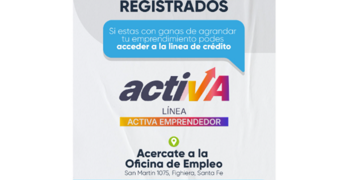 Imagen de Créditos para emprendedores mediante el Programa Activa: extensión del plazo para su inscripción