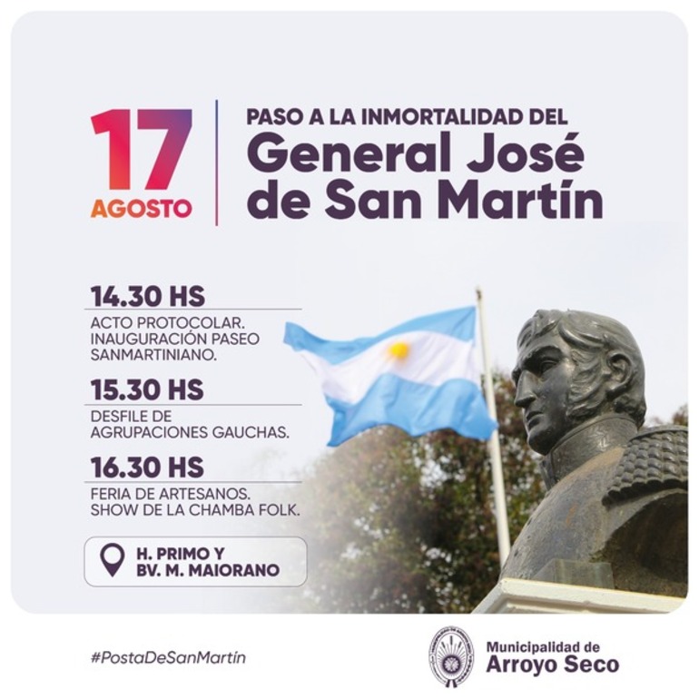 Gran despliegue para el próximo domingo en Humberto Primo y el Boulevard.
