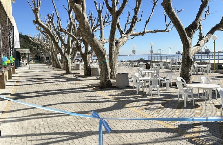 Imagen de El Rowing Club inaugur&oacute; su nuevo patio central