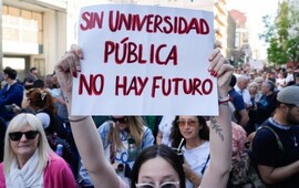 Los docentes de la UNR y la UTN reclaman una recomposici&oacute;n salarial. (Alan Monz&oacute;n/Rosario3)