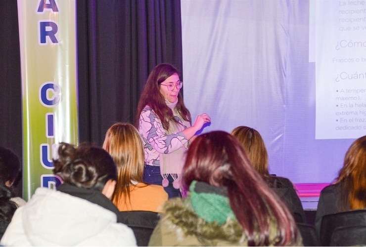 Imagen de Charla sobre lactancia en Alvear en el marco del Mes de la Lactancia