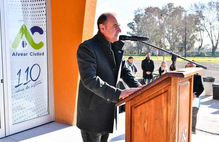 Imagen de Alvear celebr&oacute; sus 110 a&ntilde;os con un emotivo acto