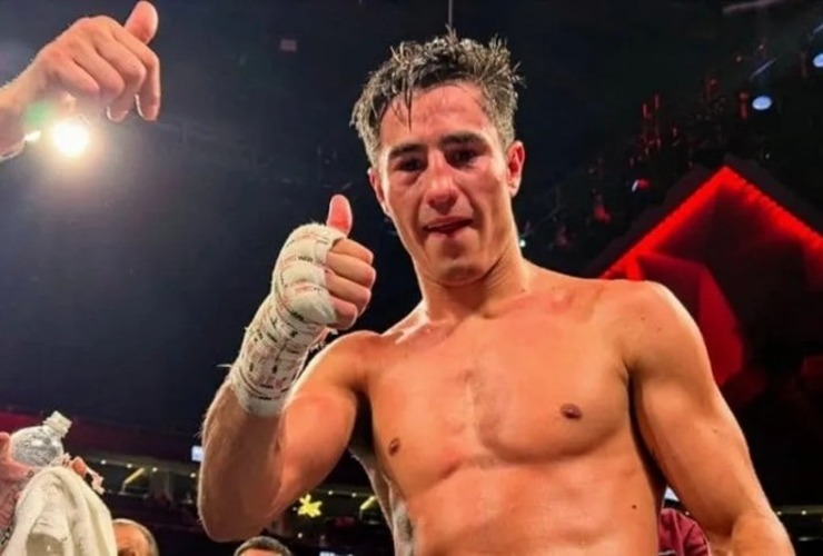 Mirco Cuello, boxeador.