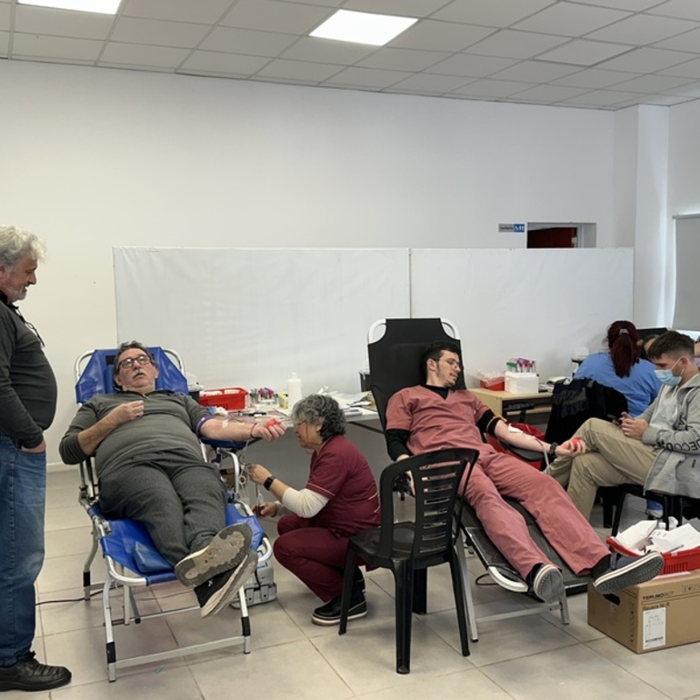 Imagen de Agosto es Salud: La 2da jornada en el CIC fue con Donación de Sangre