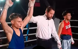 Imagen de Dos boxeadores del Zeballos Boxing, ganaron sus peleas en Theobald