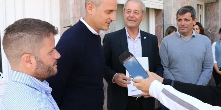 La última vez de Ceisas. El 1° de abril el periodista vino por la campaña para ser el Convencional Constituyente oficialista.
